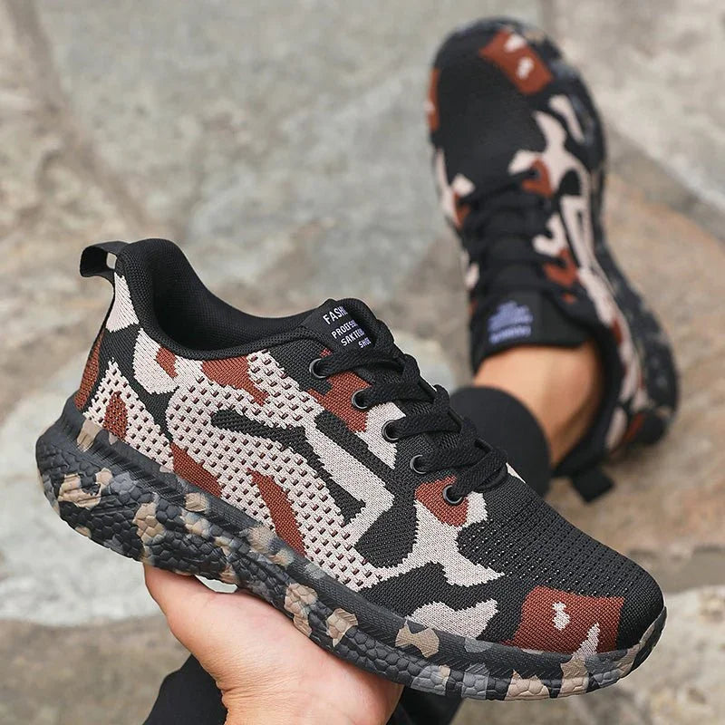 Kaia | Trail Camo Sneakers