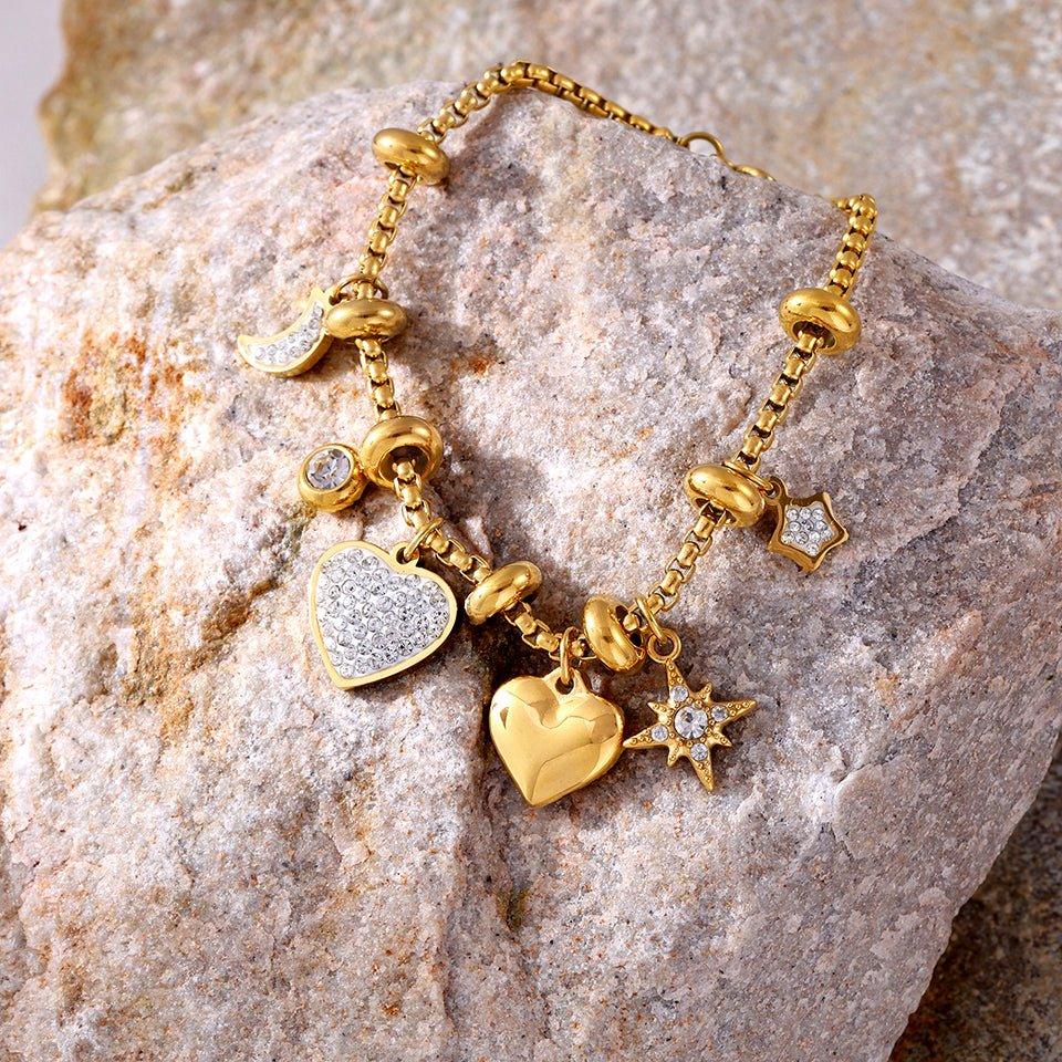 Heartstrings | Charm Bracelet