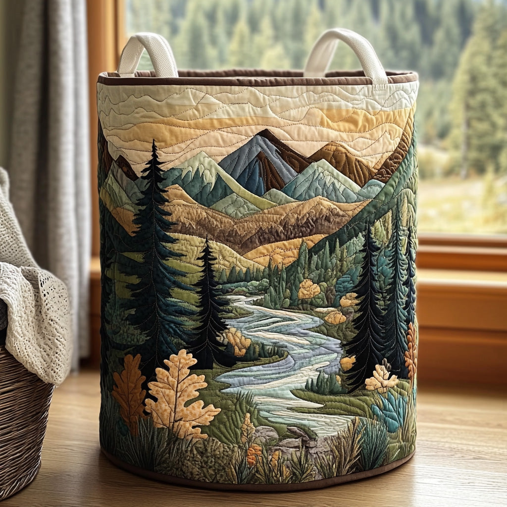 Brooke™ | Forest Stream Laundry Basket