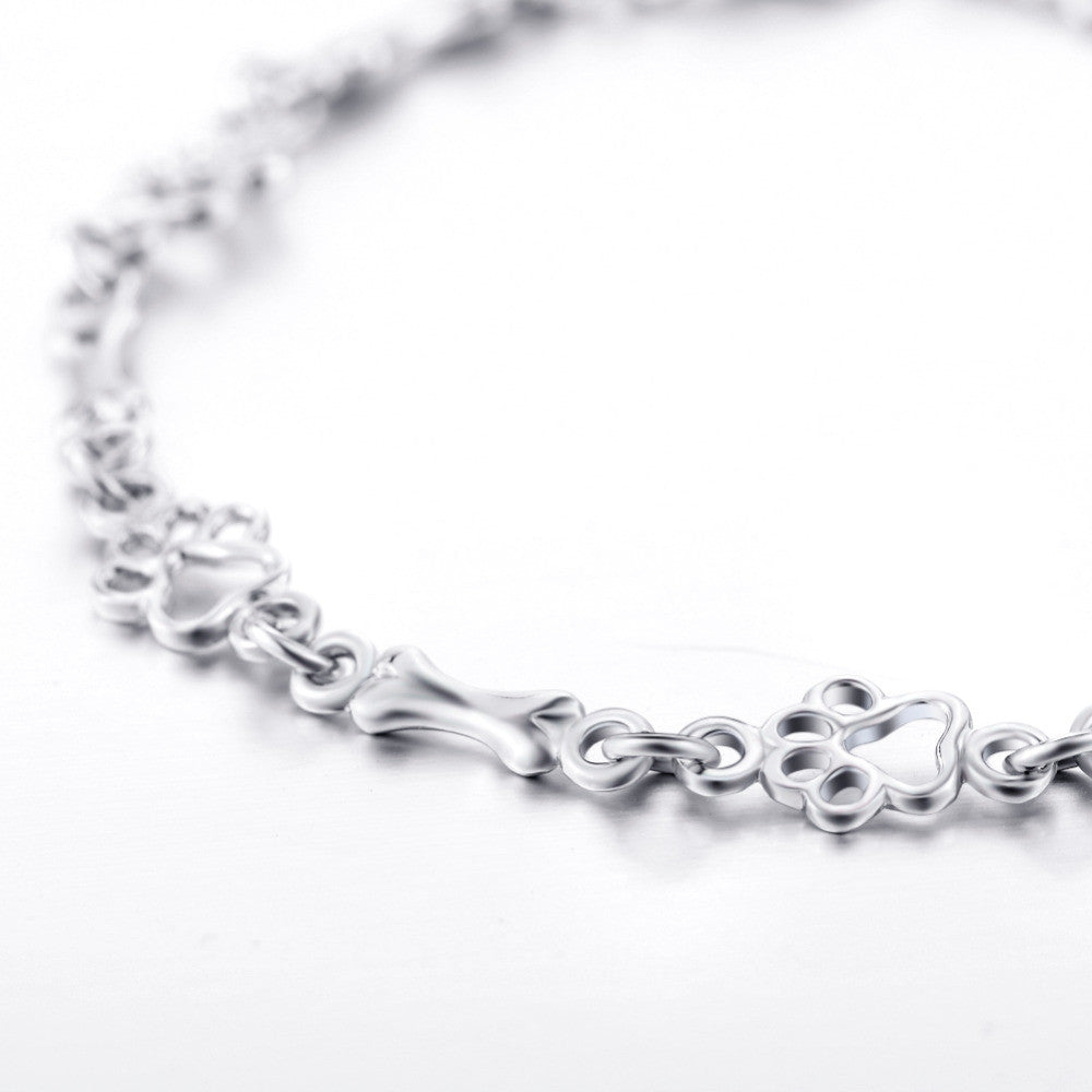 Liora™ | Bracelet with Paw and Bone Charms