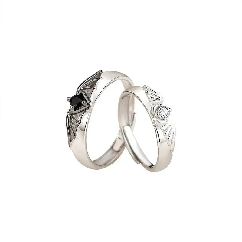 Darkness & Light Forever Ring Set