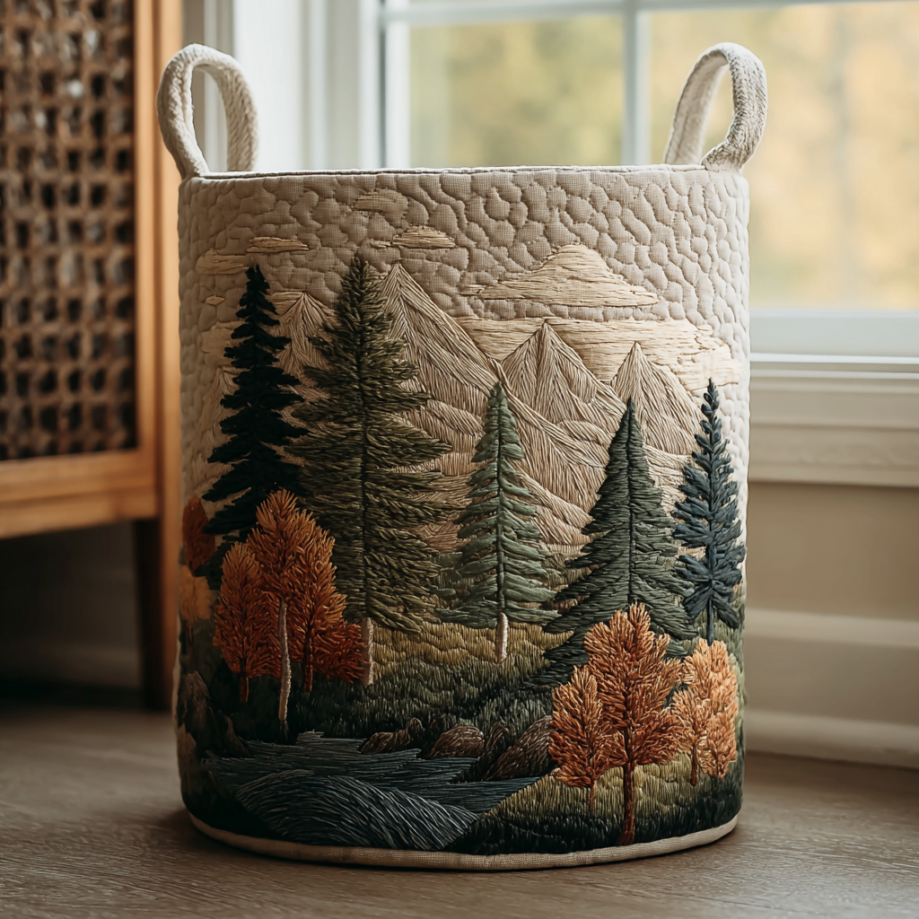 Evie™ | Forest Laundry Basket