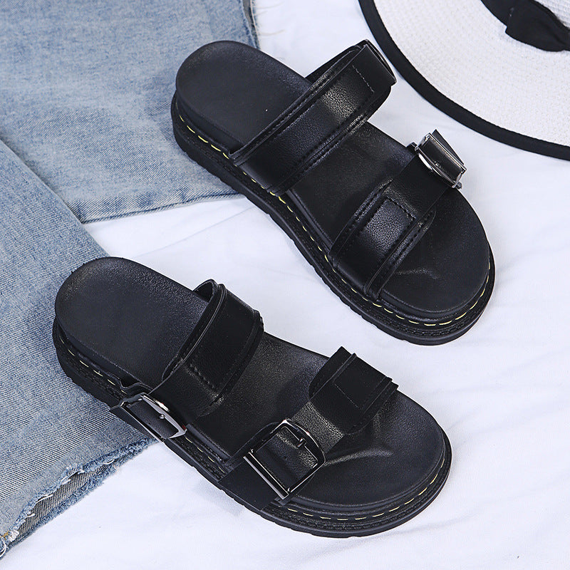 Peary | Buckled Platform Sandals
