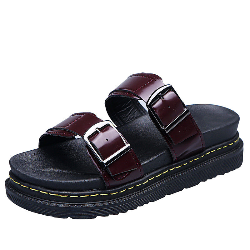 Peary | Buckled Platform Sandals