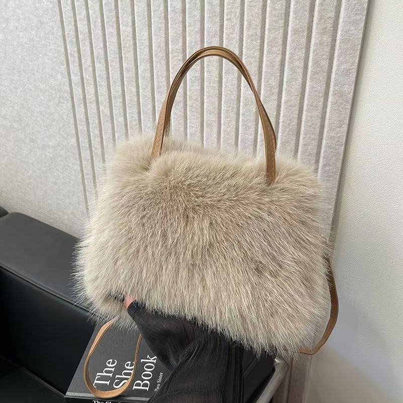 Lizzie | Faux Fur Mini Handbag