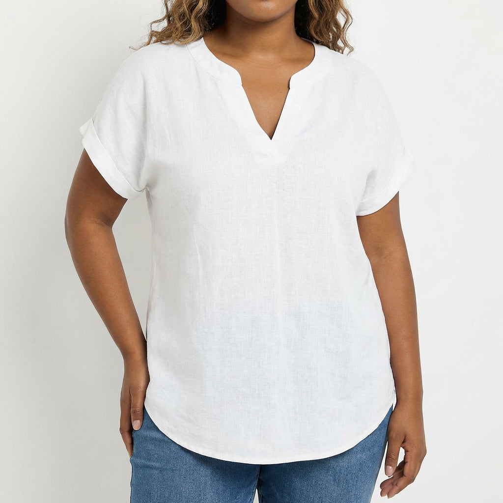 Lexi | Relaxed V-Neck Blouse