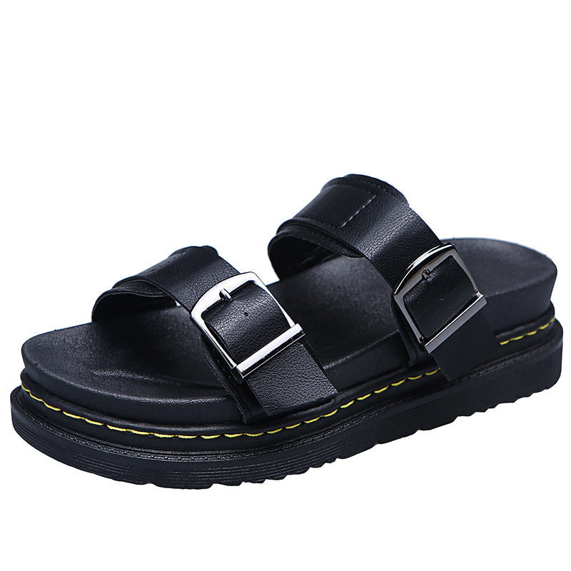 Peary | Buckled Platform Sandals