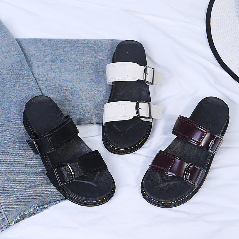 Peary | Buckled Platform Sandals