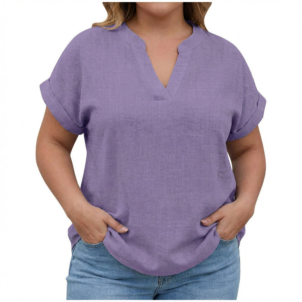 Lexi | Relaxed V-Neck Blouse