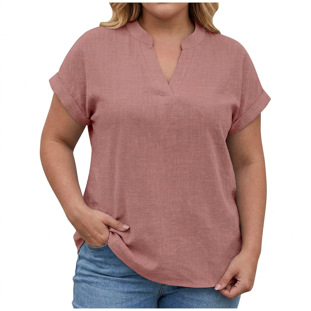 Lexi | Relaxed V-Neck Blouse