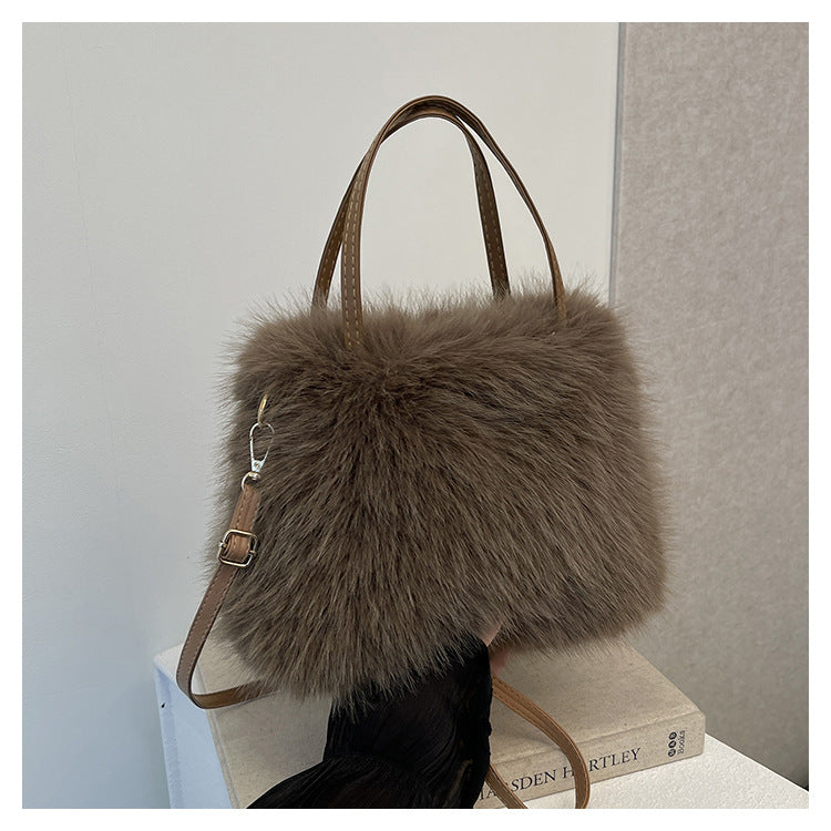 Lizzie | Faux Fur Mini Handbag