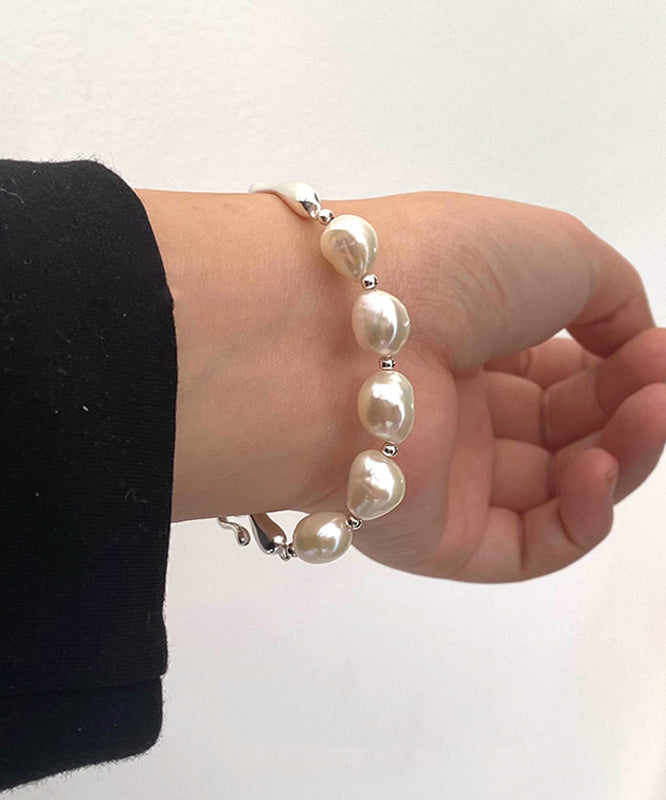 Pearl | Sterling Silver Pearl Bracelet