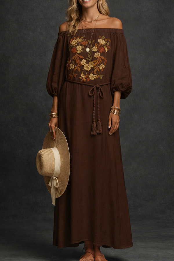 Willow | Off-Shoulder Long Dress