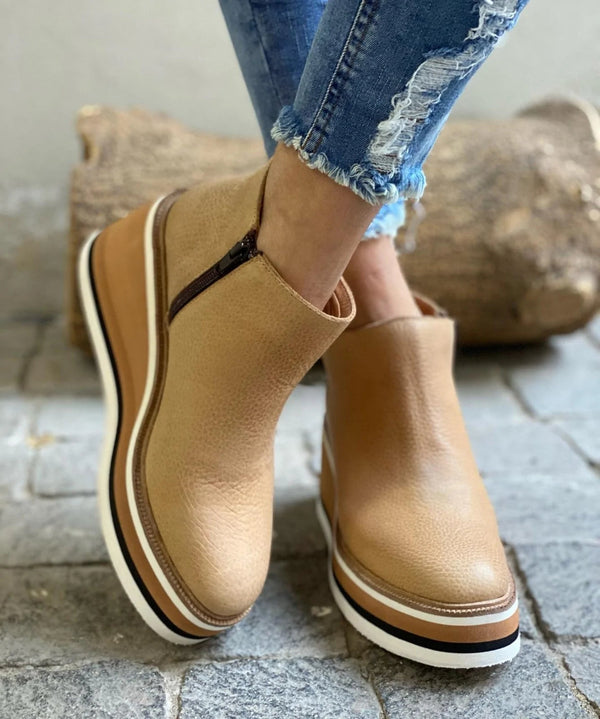 Kamala | Wedge Ankle Boots