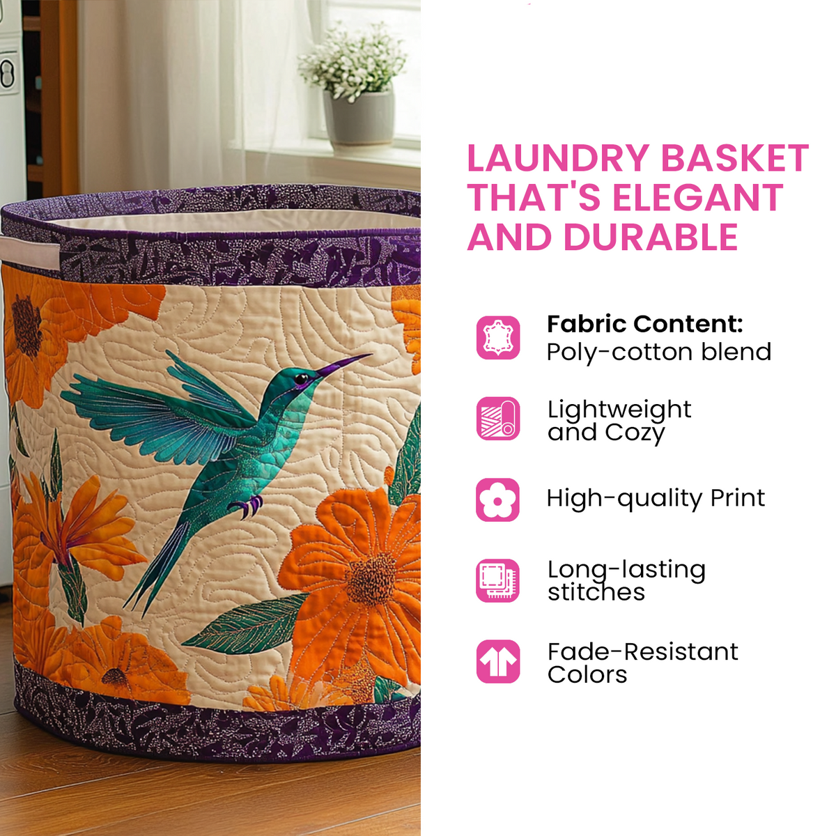 Evie™ | Forest Laundry Basket