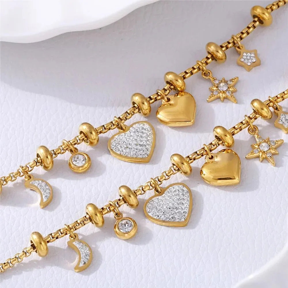 Heartstrings | Charm Bracelet