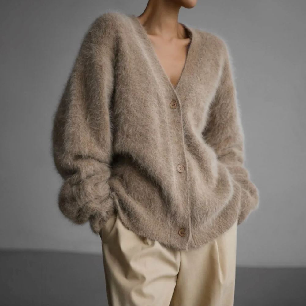 Eliza | Soft Fur Cardigan