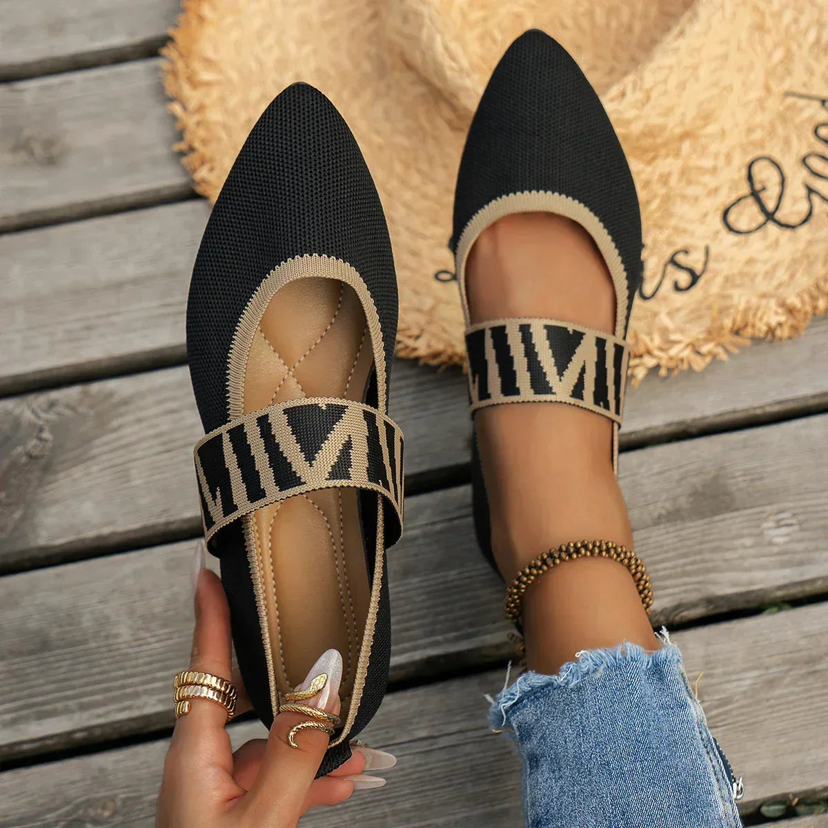 Natalia | Mary Jane Flats