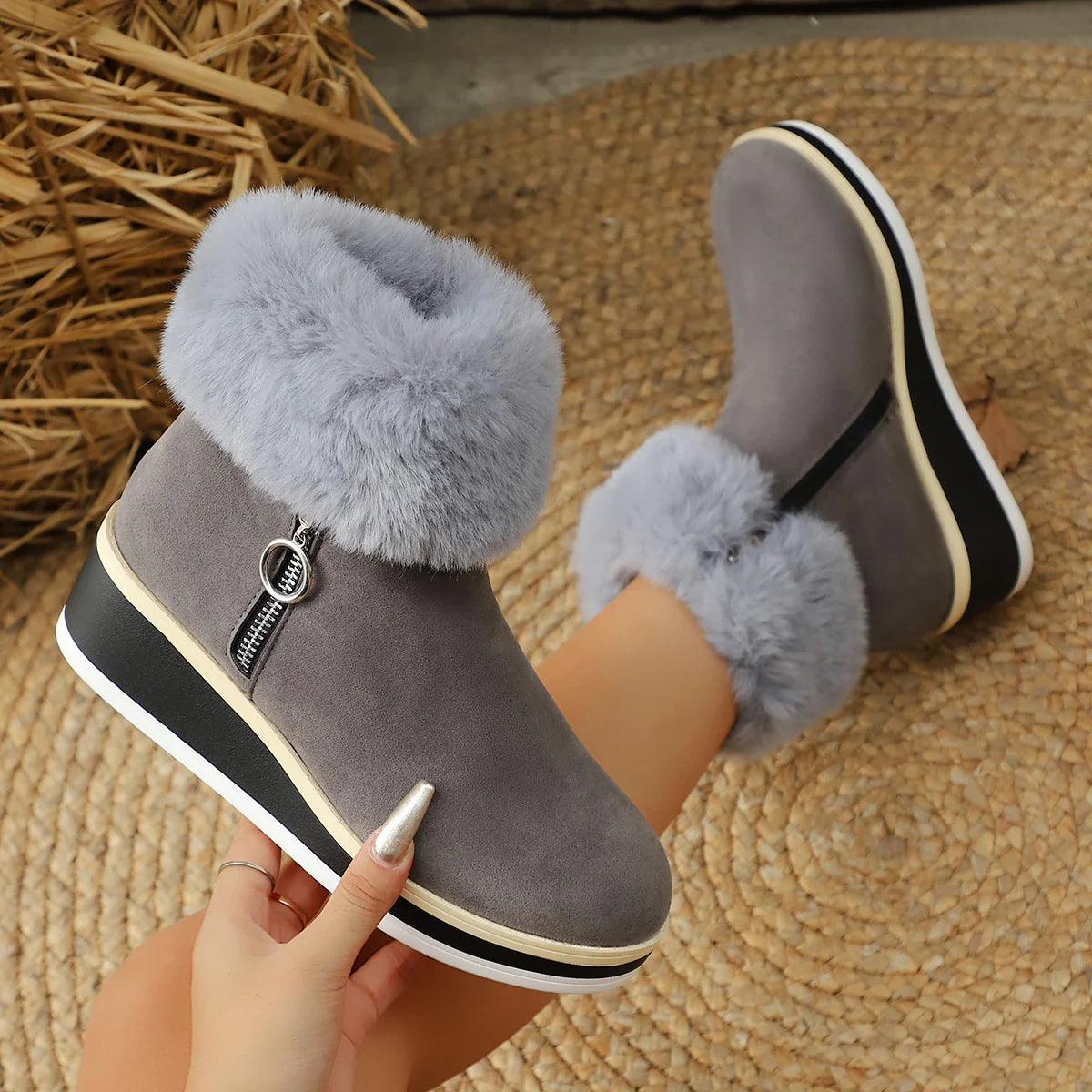 Alpine Avenue | Fur Boots
