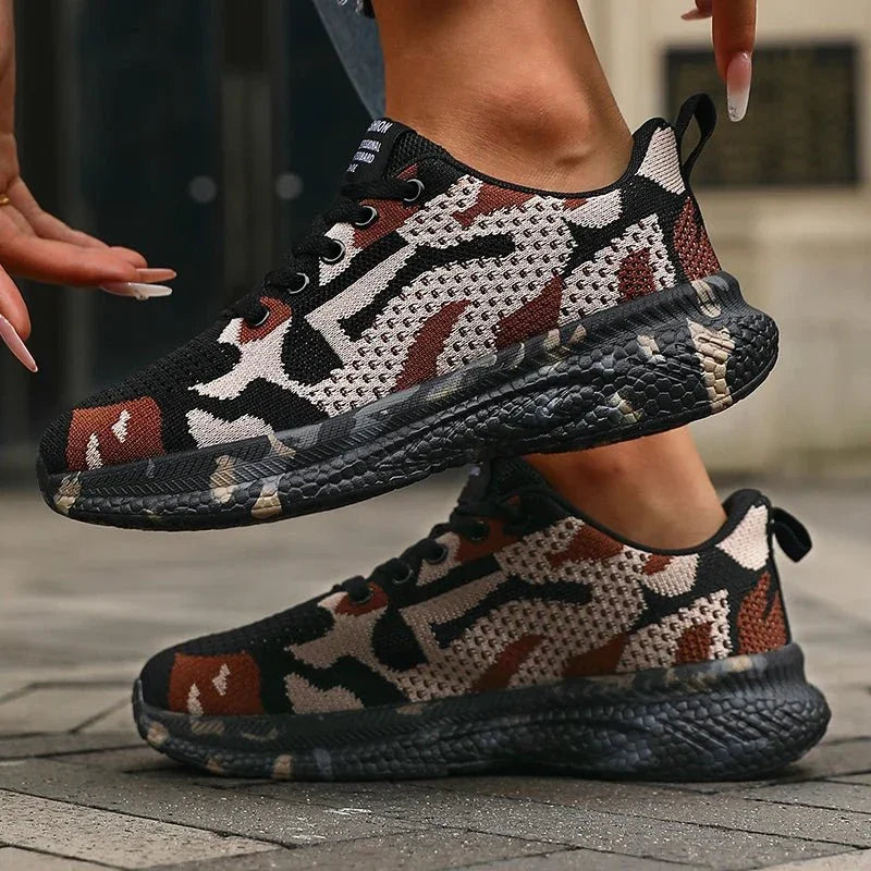 Kaia | Trail Camo Sneakers