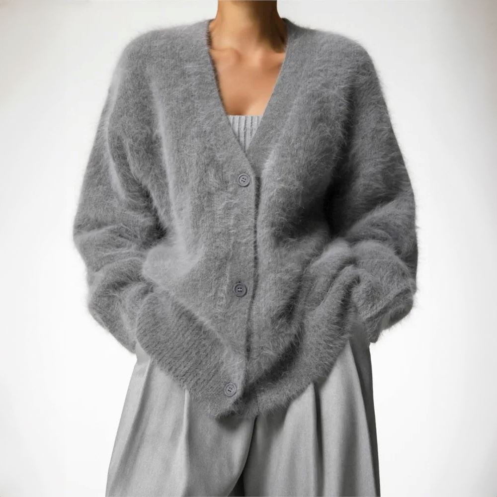 Eliza | Soft Fur Cardigan