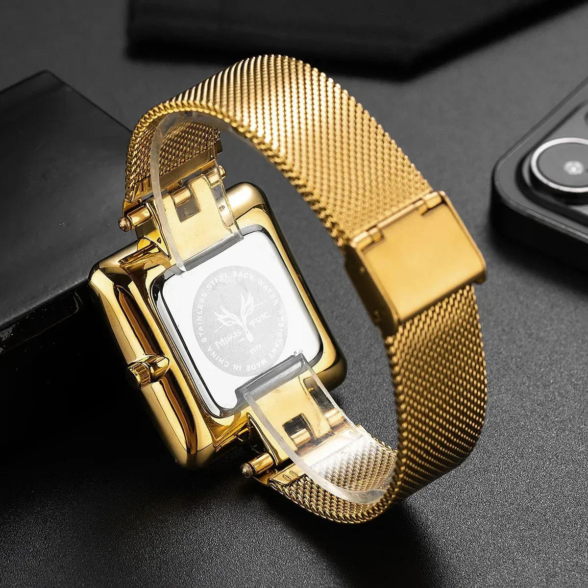 Olivine Quartz Watch