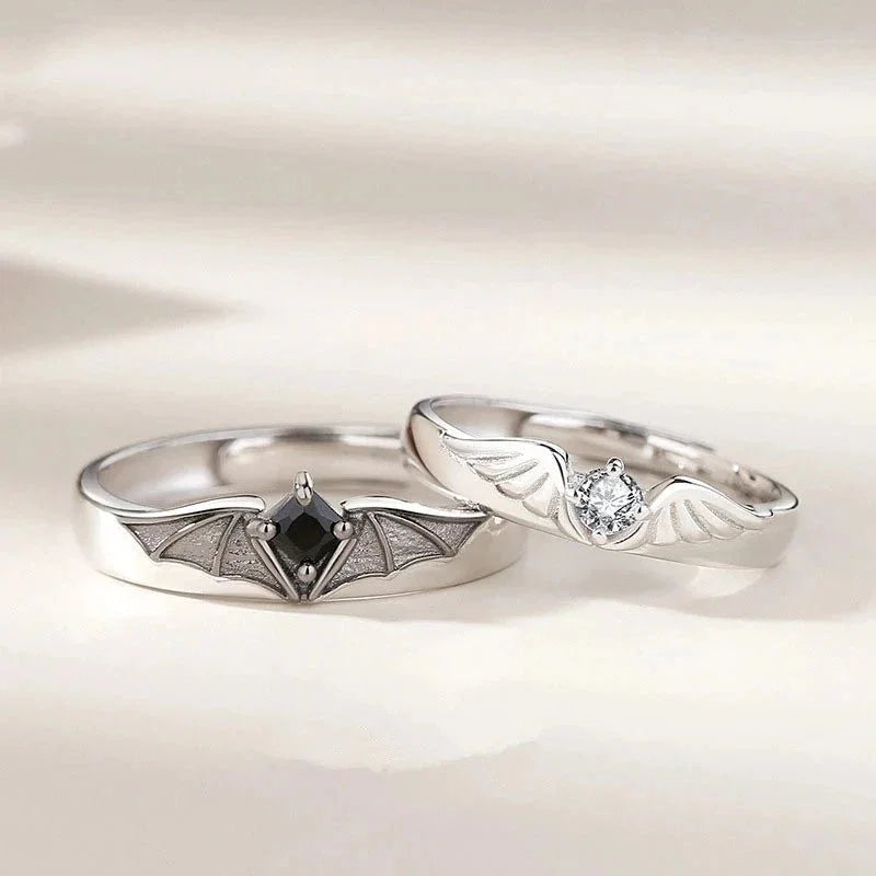 Darkness & Light Forever Ring Set
