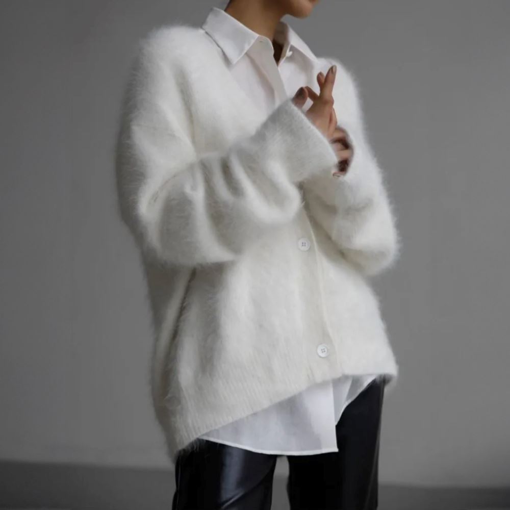 Eliza | Soft Fur Cardigan