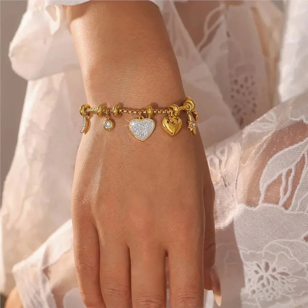 Heartstrings | Charm Bracelet