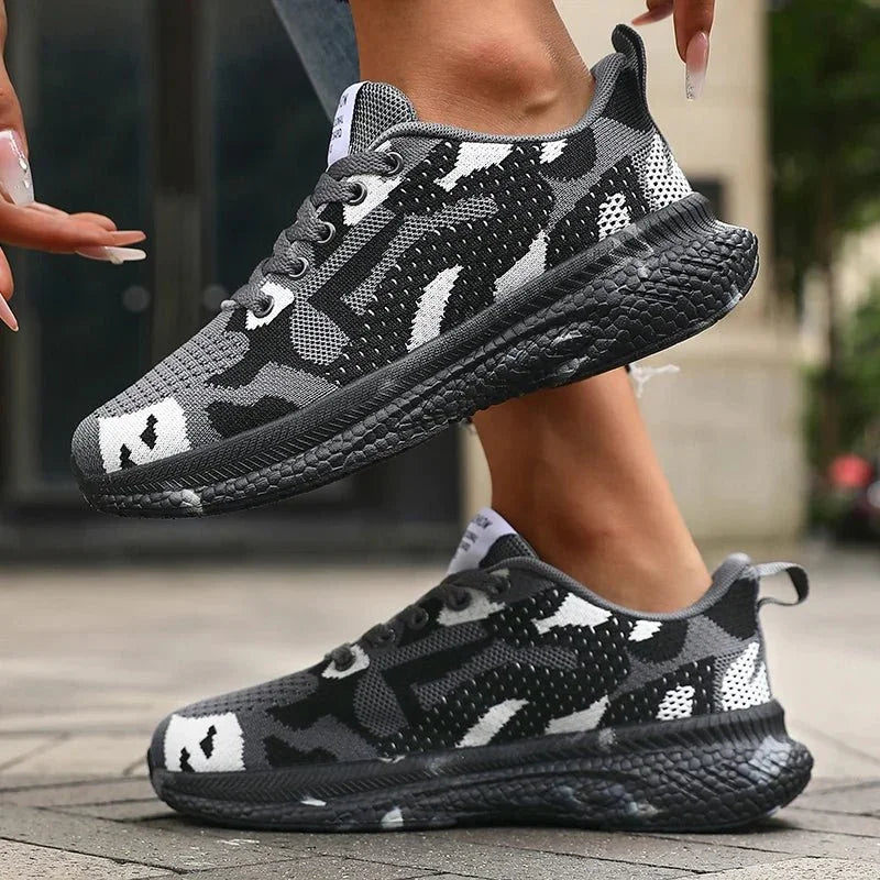 Kaia | Trail Camo Sneakers