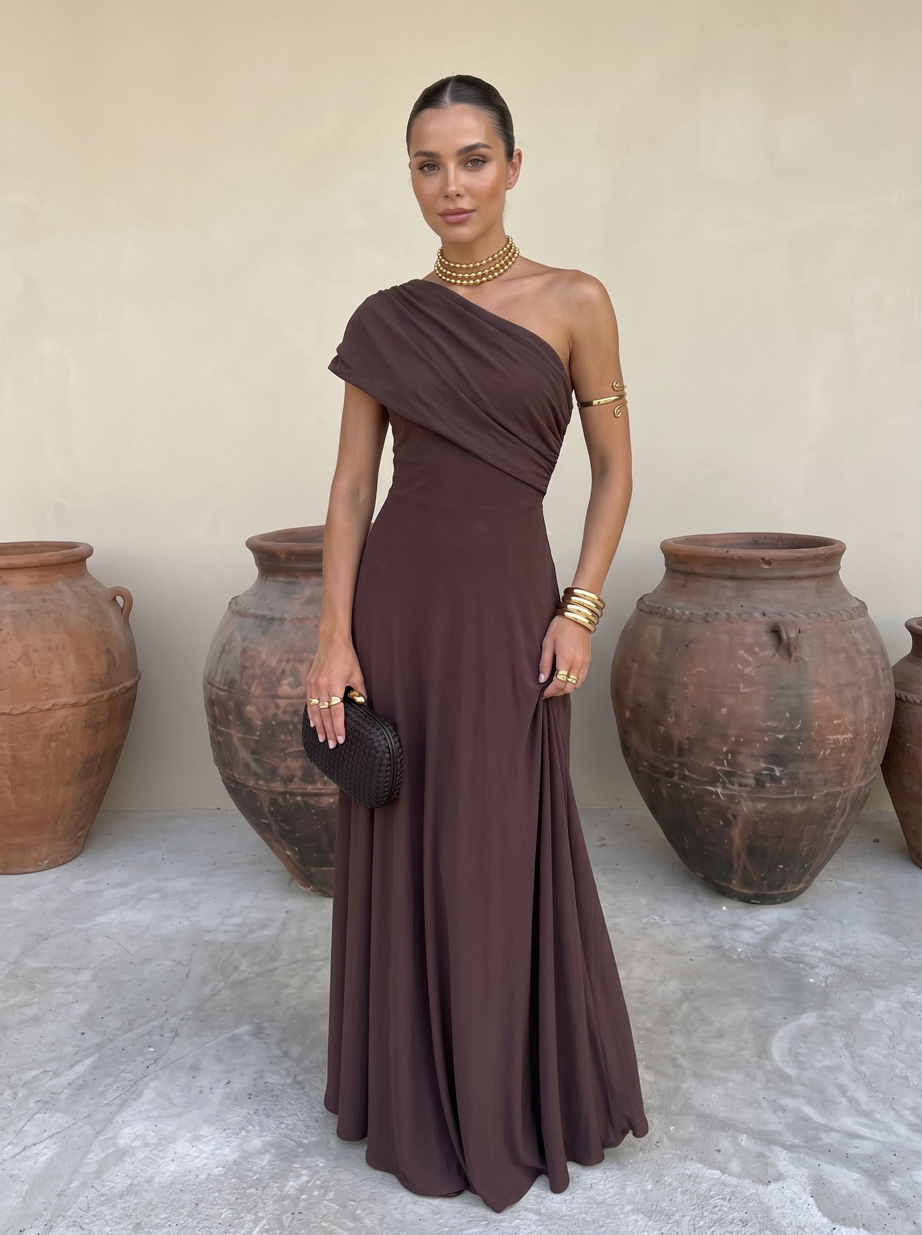 Lark | One-Shoulder Maxi Dress