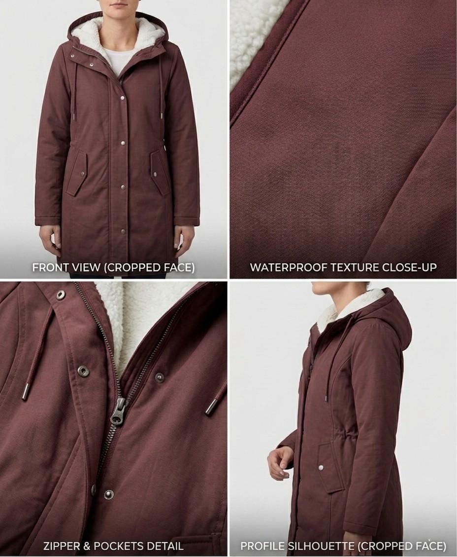 Amélie™ | Fully Waterproof Long Fleece-Lined Parka – product image 10