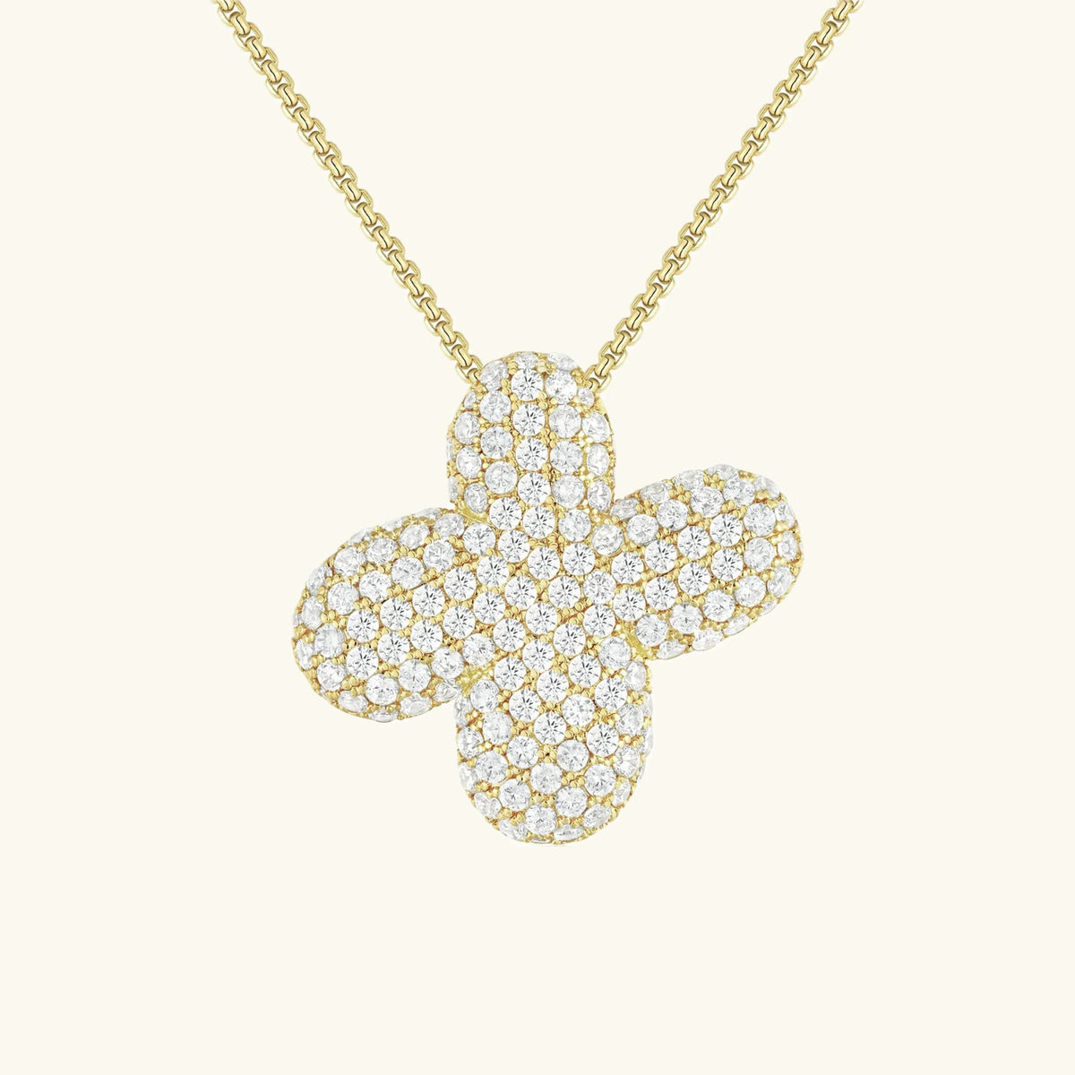 Bubble Initial Necklace