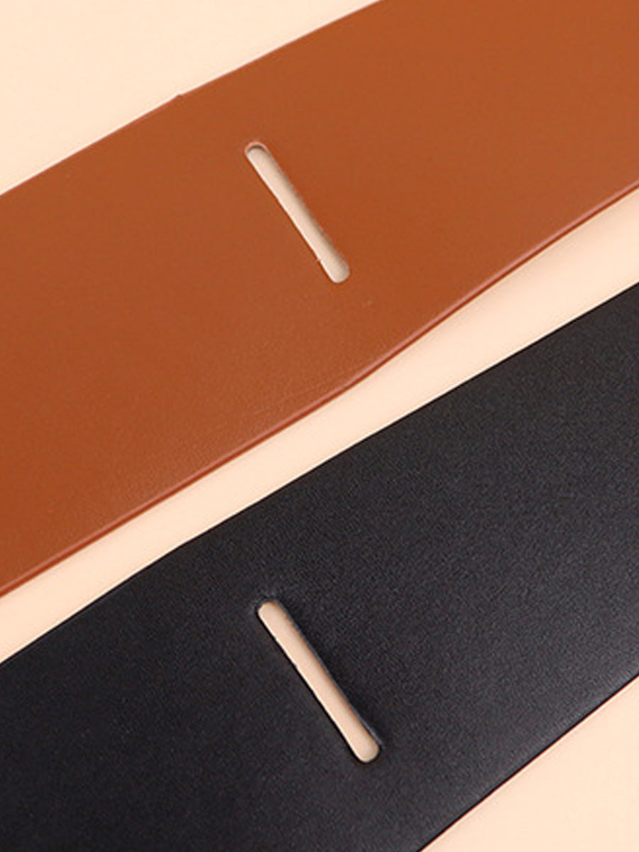 Elodie | Wide Tie Leather Belt