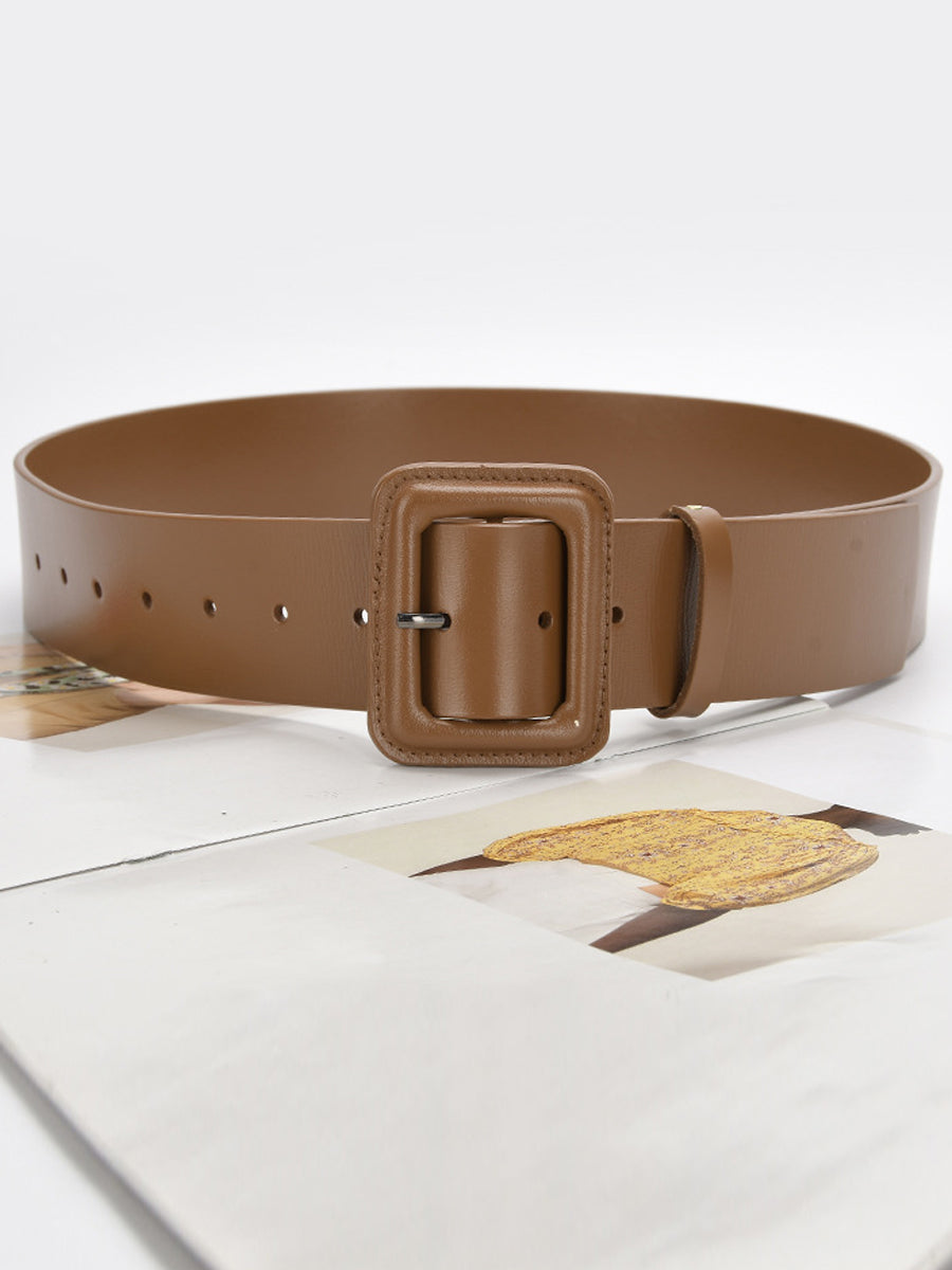 Mila | Square Buckle Waist Belt