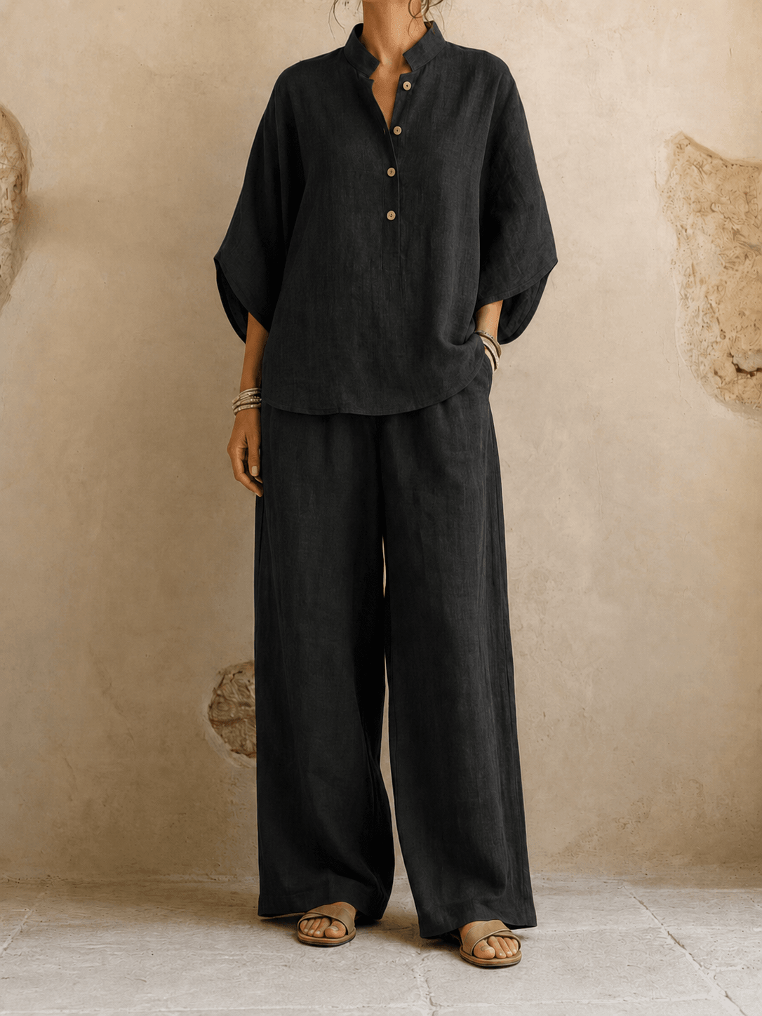 Maribel™ | Batwing Two-Piece Trouser Set – product image 1