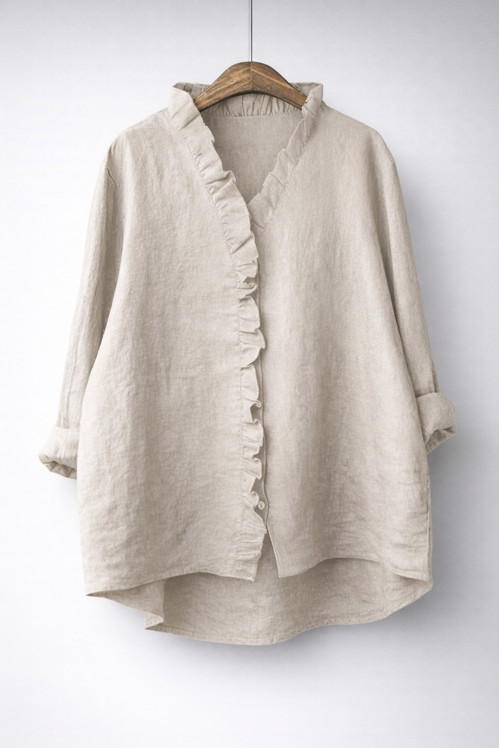 Sanelle | Elegant Ruffled Shirt