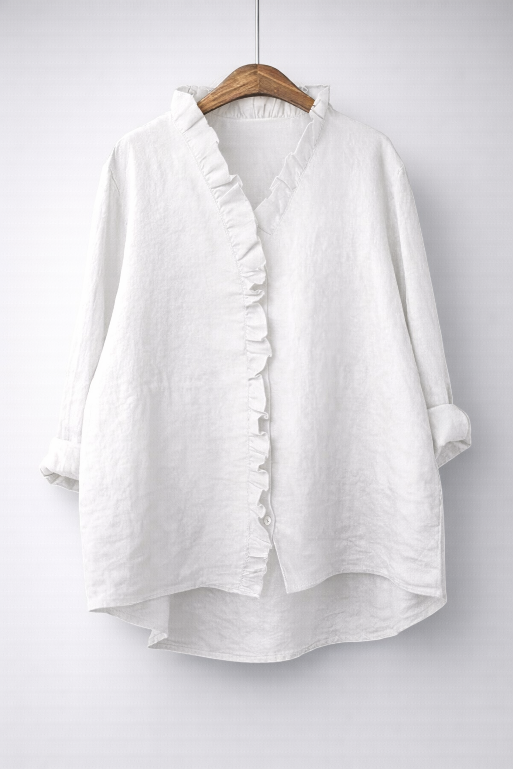 Sanelle | Elegant Ruffled Shirt