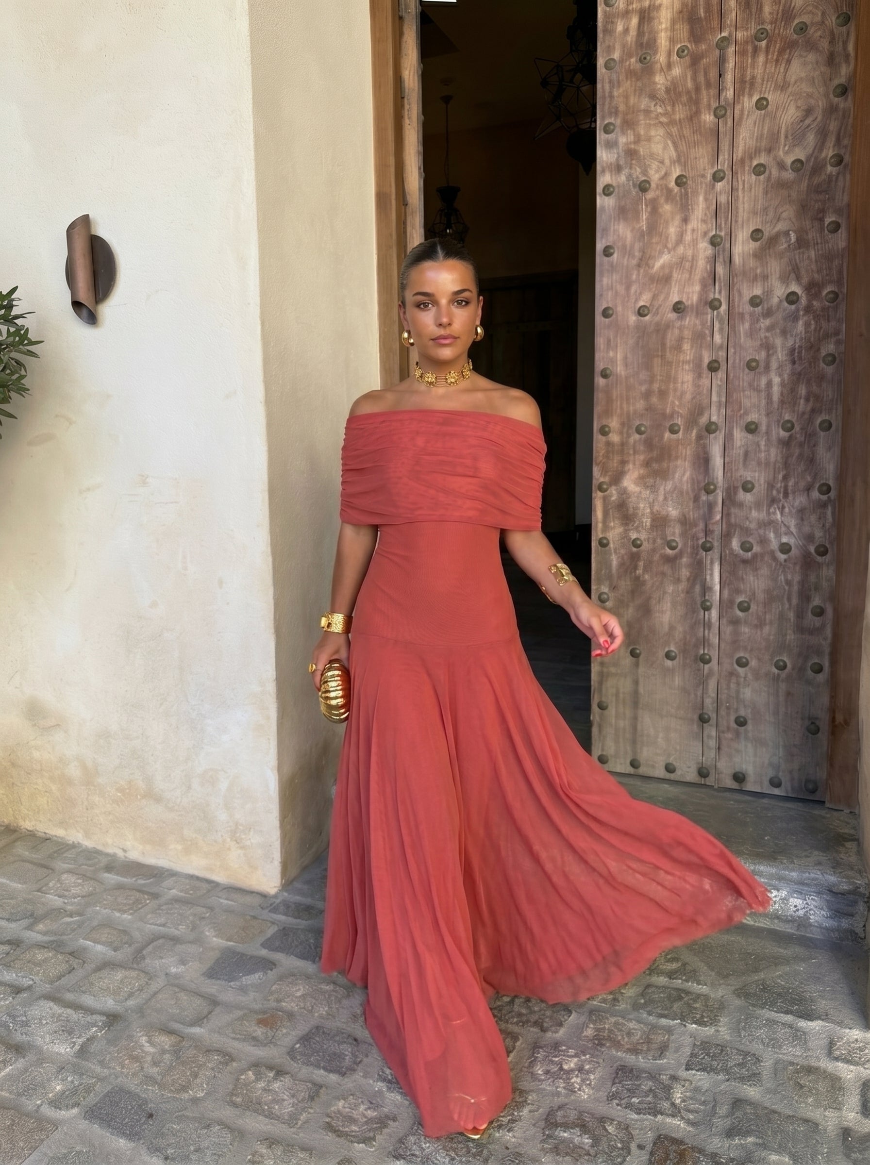 Lark | One-Shoulder Maxi Dress