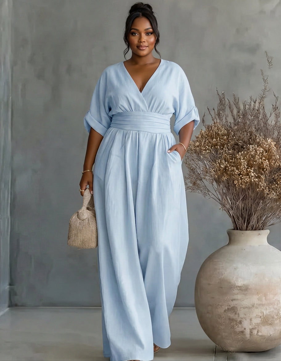 Elise – Elegant Fluid Jumpsuit