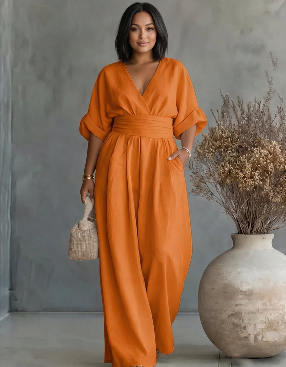 Elise – Elegant Fluid Jumpsuit