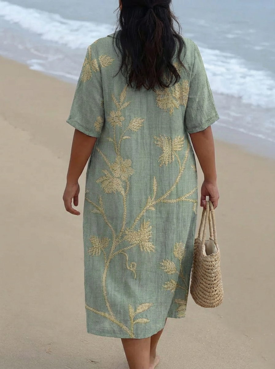 Merel - Vintage Flower Dress