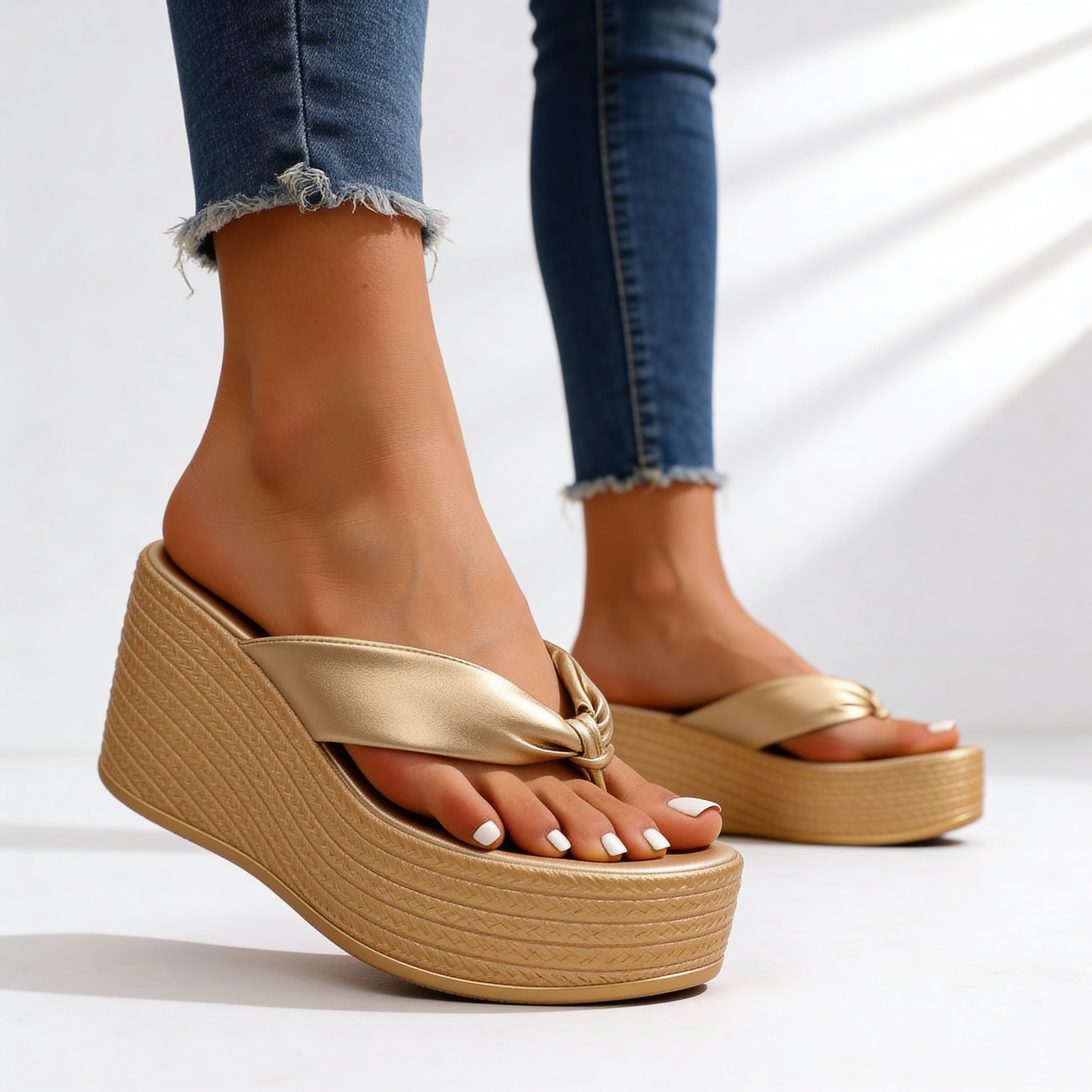 Natalia | Chunky Platform Wedges