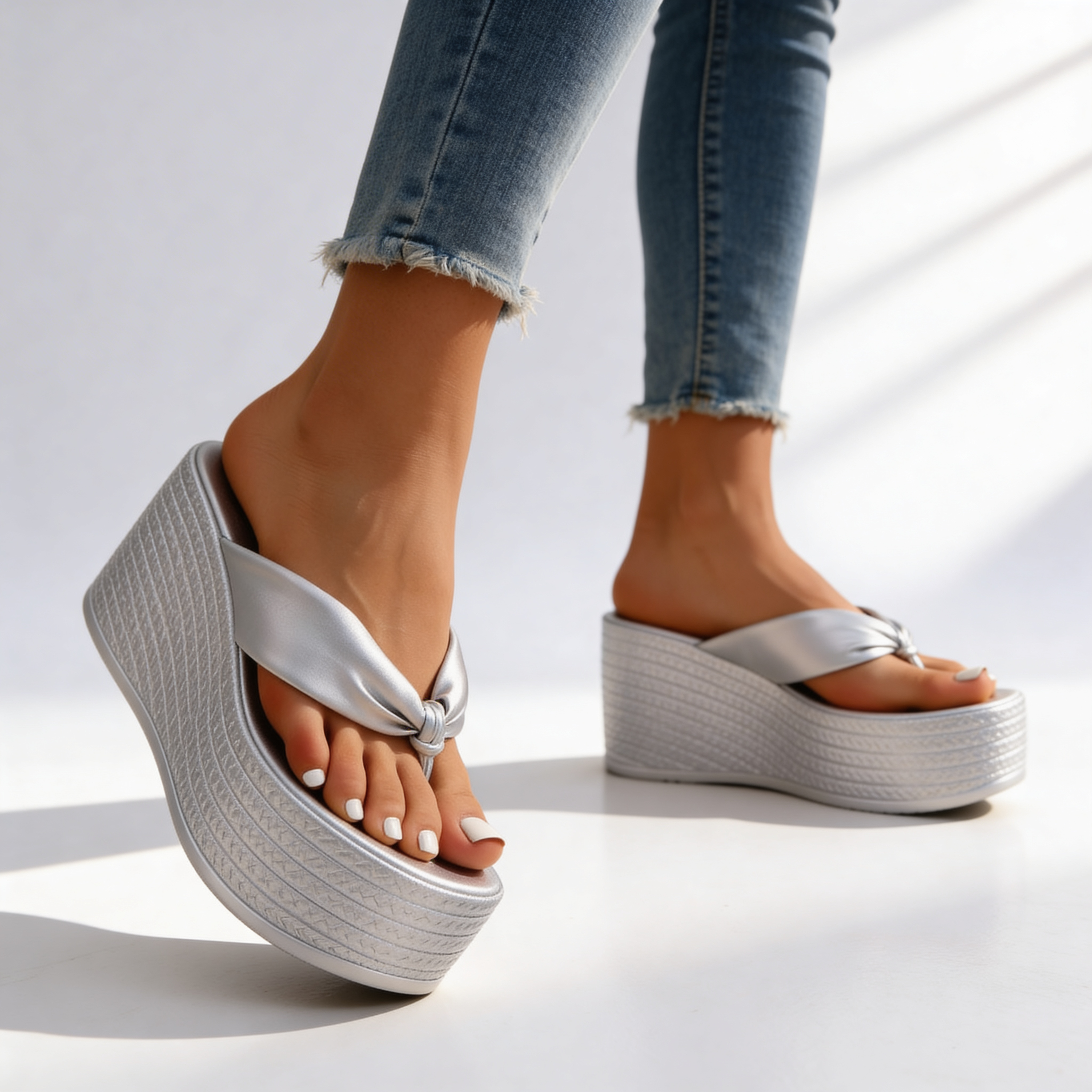Natalia | Chunky Platform Wedges