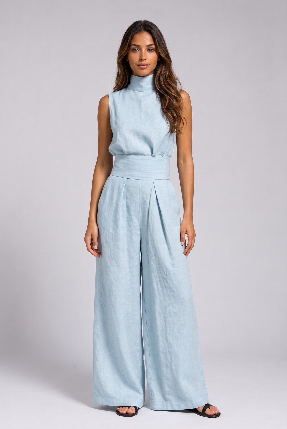 Aleia™ | Linen Blend Two-Piece Set – product image 1
