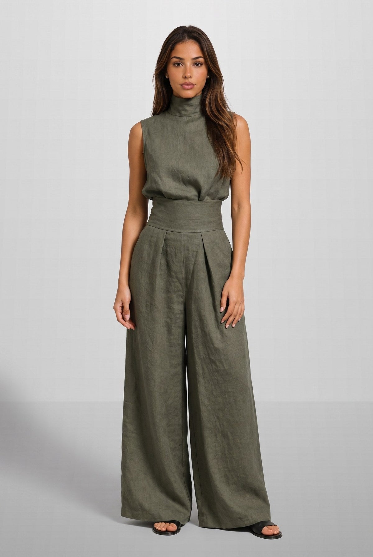 Aleia™ | Linen Blend Two-Piece Set – product image 3