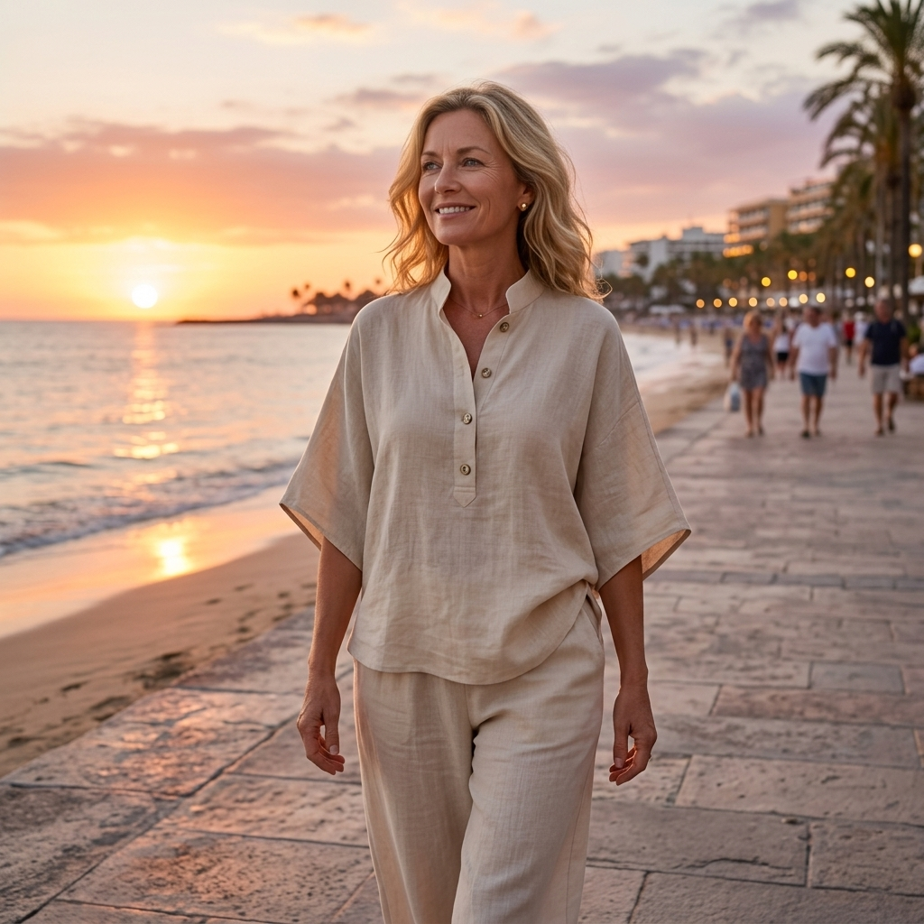 Calliope™ | Cotton-Linen Casual Set – product image 10