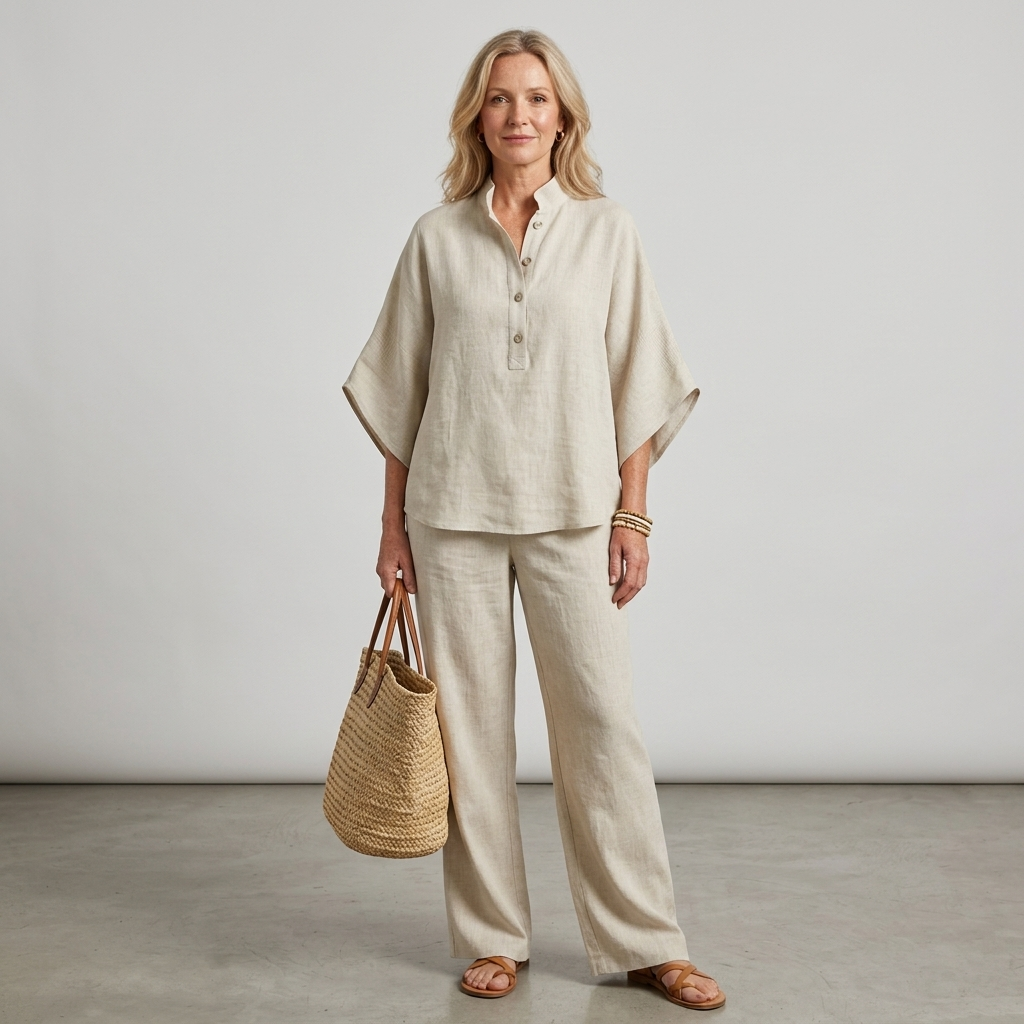 Calliope™ | Cotton-Linen Casual Set – product image 11