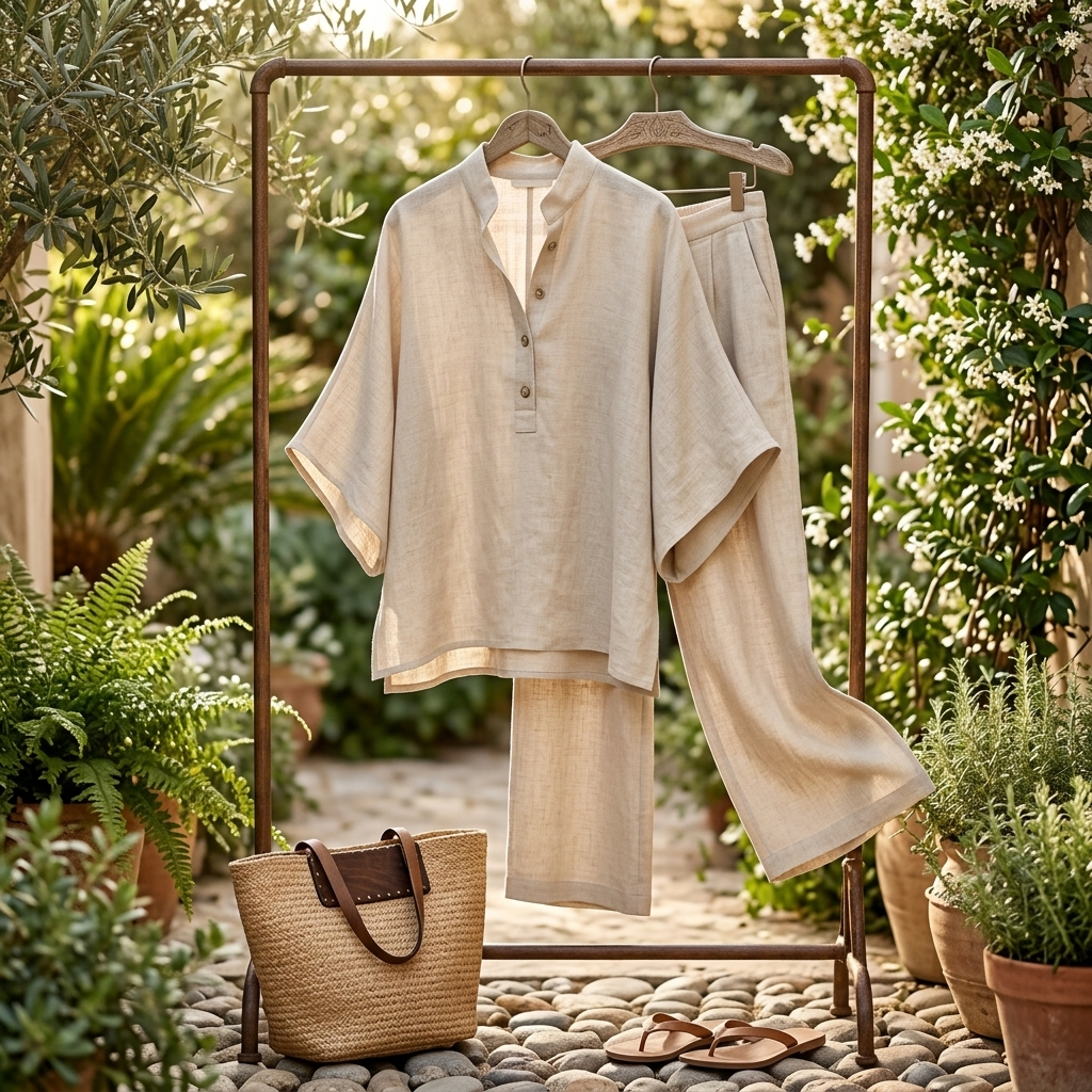 Calliope™ | Cotton-Linen Casual Set – product image 6
