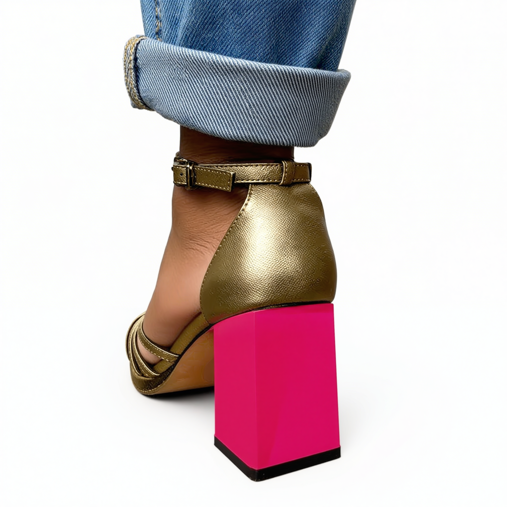 Matilda | Elegant Gold Sandals